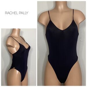 New. Rachel Pally black scoop neck one piece. Normally $139